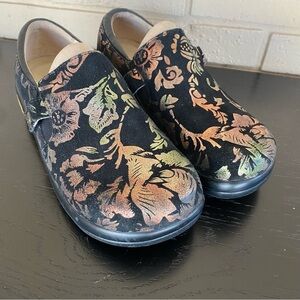 Alegria Comfort clogs KAR-557X Karmen Regal Copper Size 40 US 9.5-10 Floral